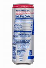 Image result for Red Bull Nutrition Label