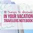 Image result for Vacation Notebook