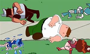Image result for Bluey Family Guy Death Pose