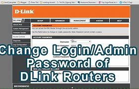 Image result for D-Link Router Password Setup