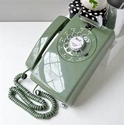 Image result for Green Rotary Dial Phone