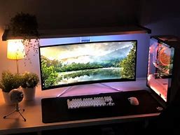 Image result for Cozy Gaming Stup Inspo