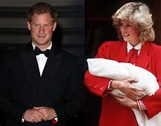 Image result for Princess Diana and Prince Harry