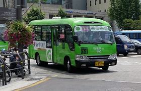Image result for South Korea Hyundai Bus