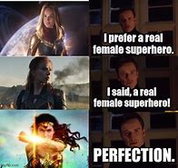 Image result for Female Superhero Meme