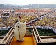 Image result for Pope John Paul II in Poland