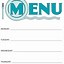 Image result for Home Menu Templates Free Printable