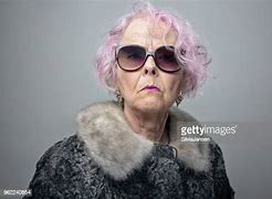 Image result for Old Lady Pink Hair