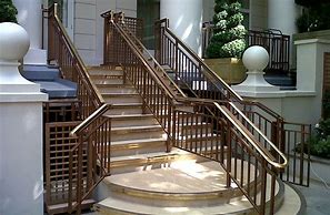 Image result for Hollow Brass Handrail