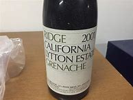 Image result for Ridge Grenache Lytton Estate