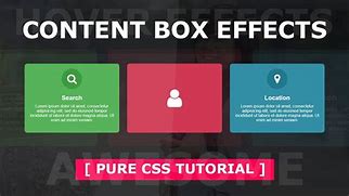 Image result for Content Box in CSS