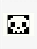 Image result for Skull. Emoji Pixel Art