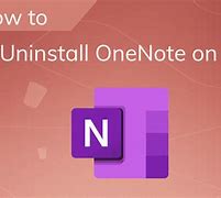 Image result for Uninstall OneNote