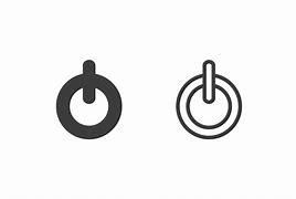 Image result for Power Button Icon Art Black and White