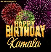 Image result for Happy Birthday GIF Kamala