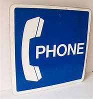 Image result for Phone booth Sign