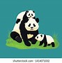 Image result for Panda Family Cartoon