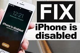 Image result for Unlock Disabled iPhone 5