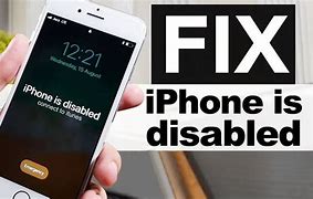 Image result for How to Unlock a Disabled iPhone without Passcode