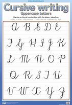 Image result for Cursive Letters Images