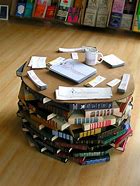 Image result for DIY Book Table