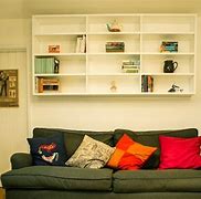 Image result for Home Office Built in Bookshelves