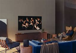 Image result for Samsung TV $75 in Neo 8K Q-LED 900B Mount On Tile Fireplace