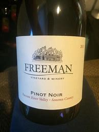 Image result for Freeman+Pinot+Noir+Russian+River+Valley