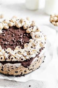 Image result for Cookie Dough Ice Cream Cake