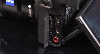Image result for Sony A6500 Inputs