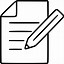 Image result for Note Pad in Black and White