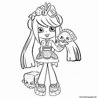 Image result for BFF Shopkin Coloring Page