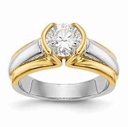 Image result for Two Tone Diamond Rings for Women