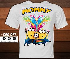 Image result for Minion T-Shirt Transfers