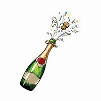 Image result for Champagne Popping Art