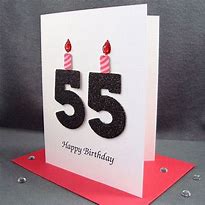 Image result for 55th Birthday Card