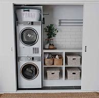 Image result for Top Load Laundry Closet Ideas