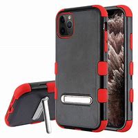 Image result for Red and Black iPhone 11 Case with Stand