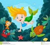 Image result for Little Mermaid Sea Creatures