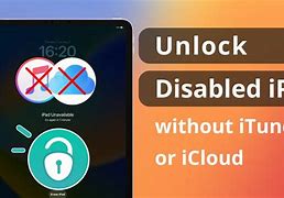 Image result for Unlock Disabled iPad without iTunes