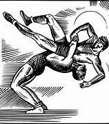 Image result for Wrestling Black and White