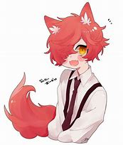 Image result for Anime Boy Poses Half Fox