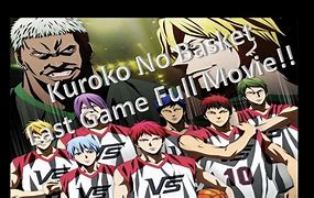 Image result for Kuroko No Basket Movie