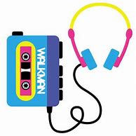 Image result for Free Clip Art of 80s Walkman