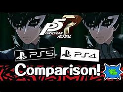 Image result for Persona 5 On PS4 vs PS5