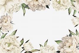 Image result for White Background Surrounded with Flowers