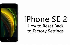 Image result for How to Reset My iPhone SE to Factory Settings