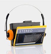 Image result for Sanyo Cassette Player Yellow