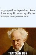 Image result for Schopenhauer vs Hegel Memes