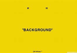 Image result for Off White Yellow Logo